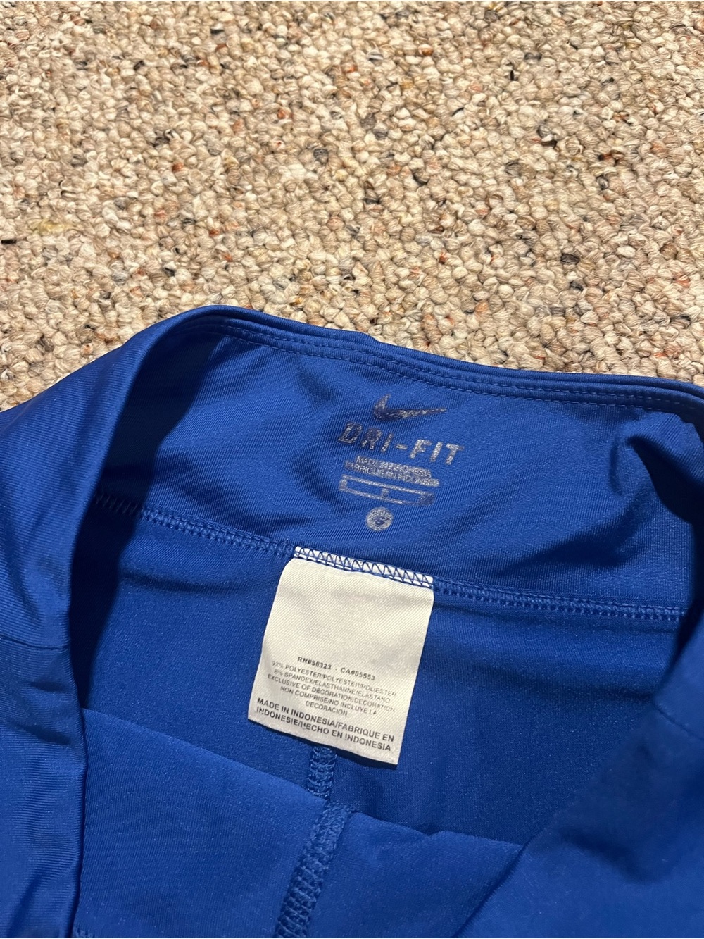 Nike Women's Bright Blue Dri-Fit Athletic Tennis Athletic Skort - Picture 5 of 8